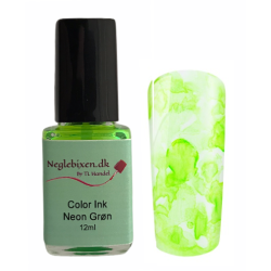 Neglebixens Color Ink 12ml. neon green