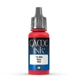 Game Color Ink Red - 18ml.