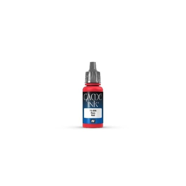 Game Color Ink Red - 18ml.