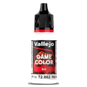 Game Color Ink White - 18ml.