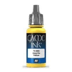 Game Color Ink Yellow - 18ml.