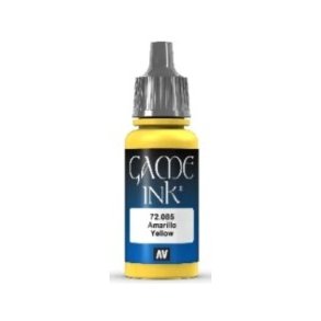 Game Color Ink Yellow - 18ml.