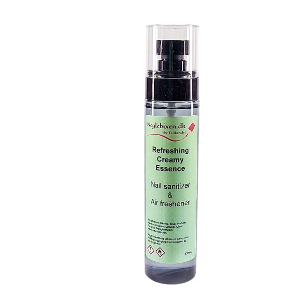 Nail Sanitizer &amp; Air Freshener - Refreshing Creamy Essence 120ml.
