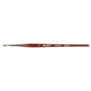 Kolinsky DK23R Flad one stroke brush #3 