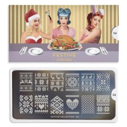 Festive Stamping Plate 04