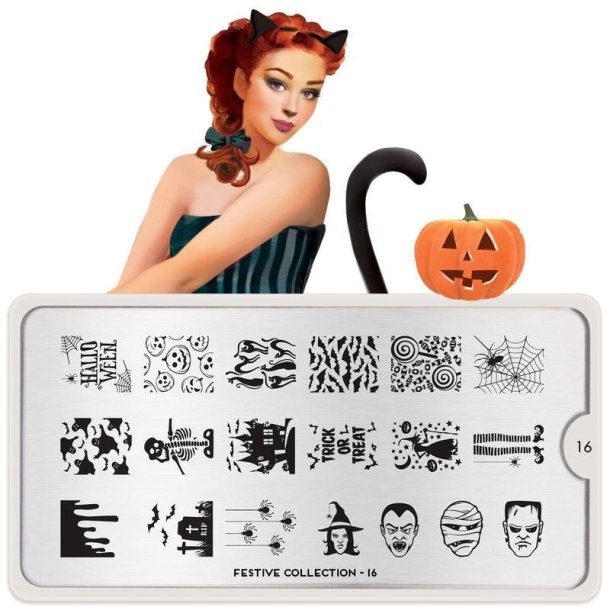 Festive Stamping Plate 16