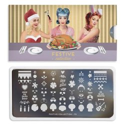 Festive Stamping Plate 72