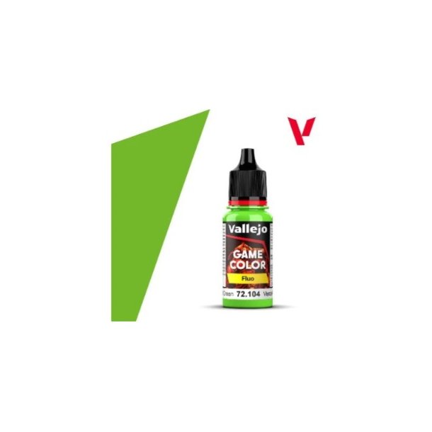 Game Color Fluorescent Green -18ML.