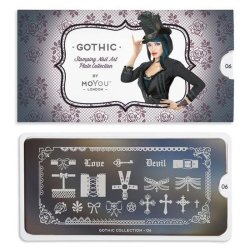 Gothic Stamping Plate 06