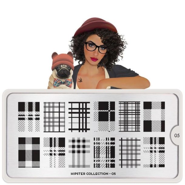 Hipster Stamping Plate 05