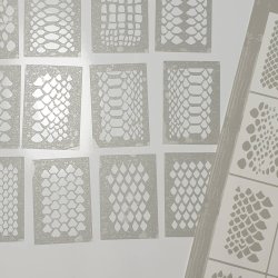 Stencil opbevarings bog