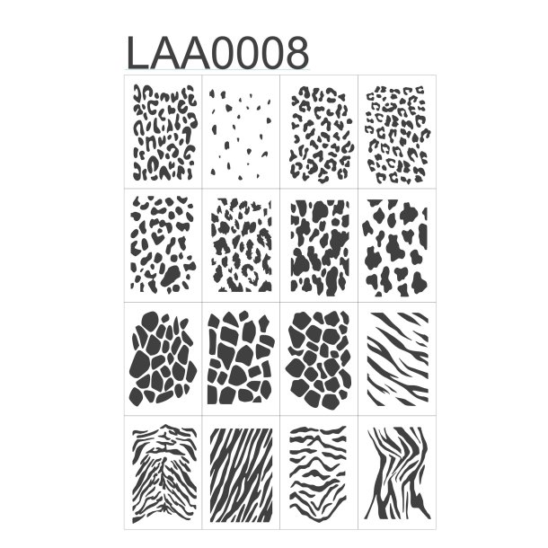 Airbrush Stencil LAA0008