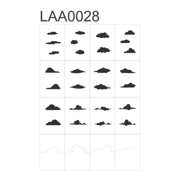Airbrush Stencil LAA0028