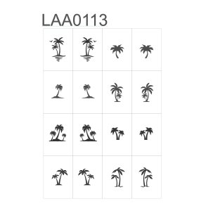 Airbrush Stencil LAA0113