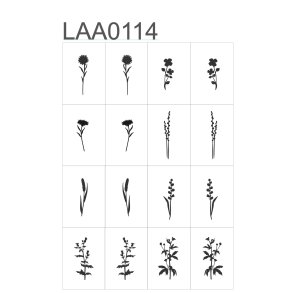 Airbrush Stencil LAA0114