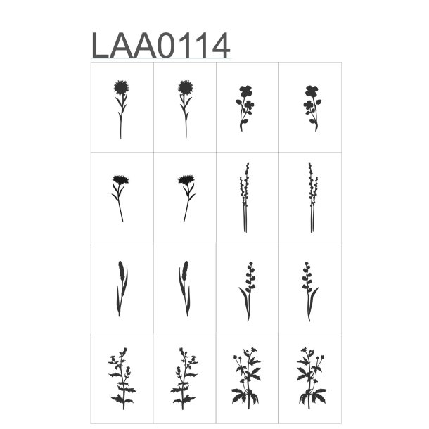 Airbrush Stencil LAA0114