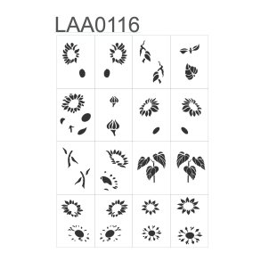 Airbrush Stencil LAA0116