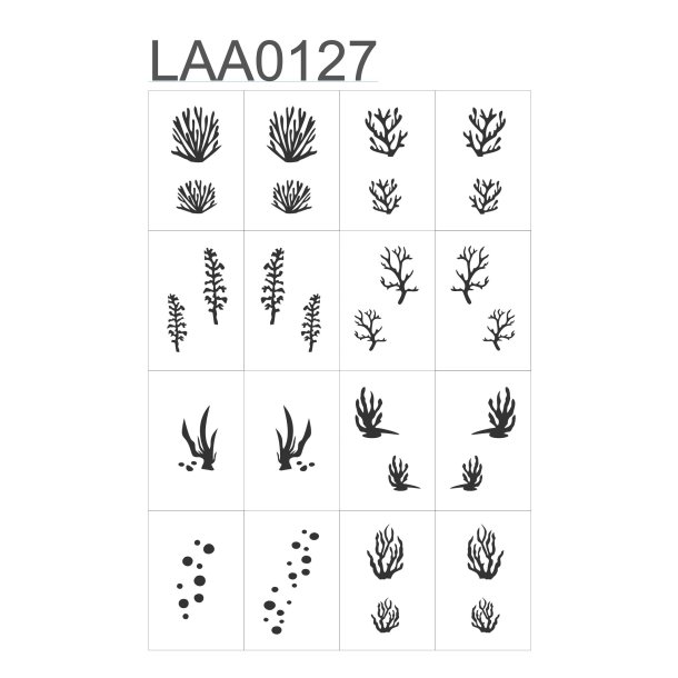 Airbrush Stencil LAA0127