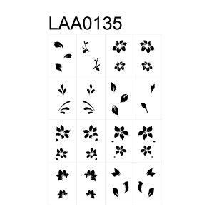 Airbrush Stencil LAA0135
