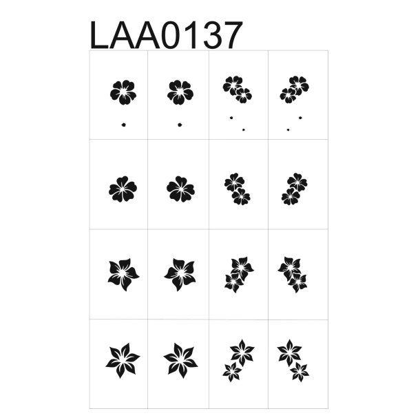 Airbrush Stencil LAA0137