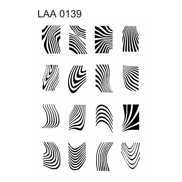 Airbrush Stencil LAA0139