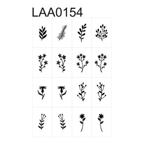 Airbrush Stencil LAA0154