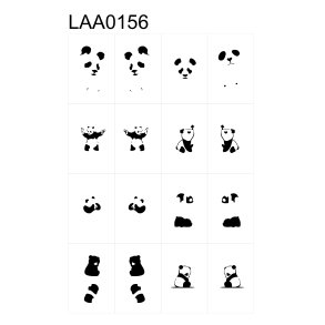 Airbrush Stencil LAA0156