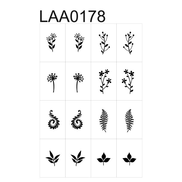 Airbrush Stencil LAA0178