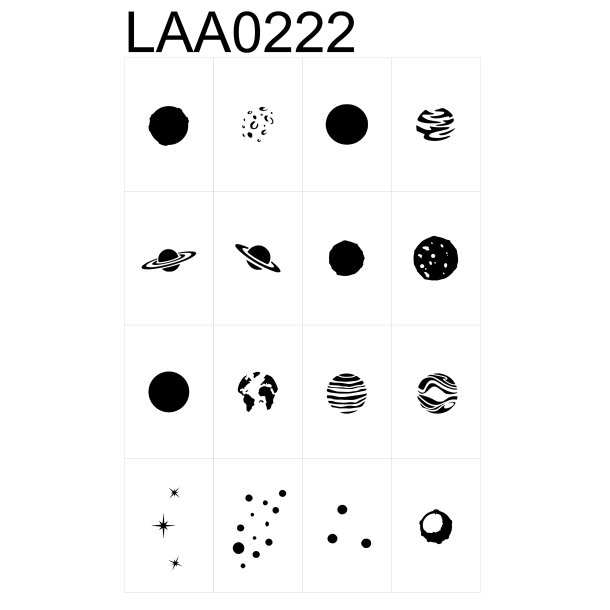 Airbrush Stencil LAA0222
