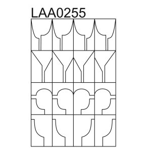 Airbrush Stencil LAA0255