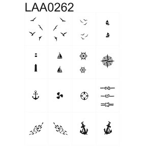 Airbrush Stencil LAA0262