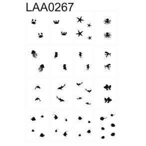 Airbrush Stencil LAA0267