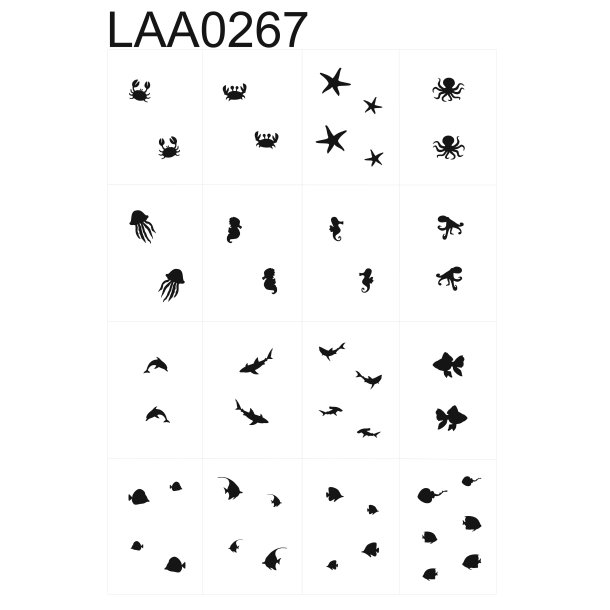 Airbrush Stencil LAA0267