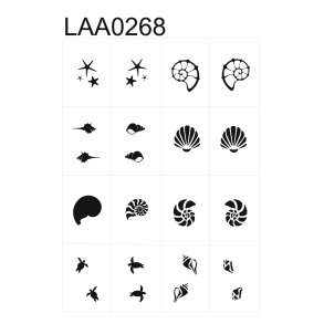Airbrush Stencil LAA0268