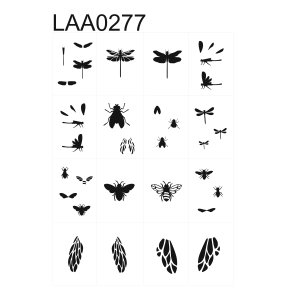 Airbrush Stencil LAA0277