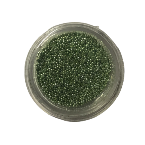 Nailart Beads 3g - Lysegrn