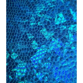 Design Fabric Slangeskind Lys Bl