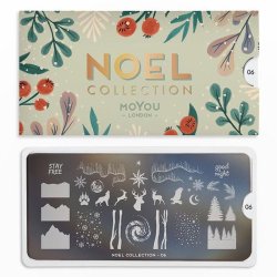 Noel Stamping Plate 06