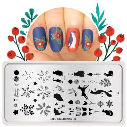 Noel Stamping Plate 18