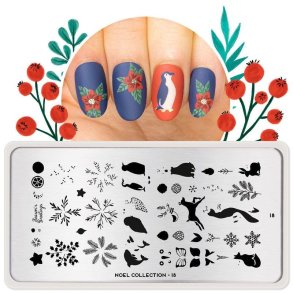 Noel Stamping Plate 18