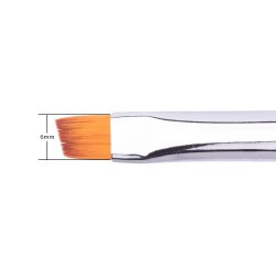 MollyLac One Stroke Pro Rainbow Brush #6 - 7mm.
