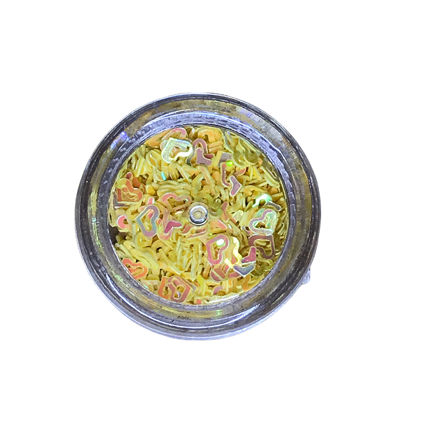 Nailart Open Hearts 3g - Gul