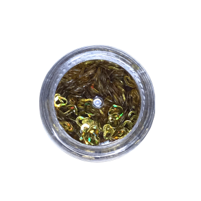 Nailart Open Hearts 3g - Guld