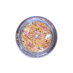 Nailart Open Hearts 3g - Peach