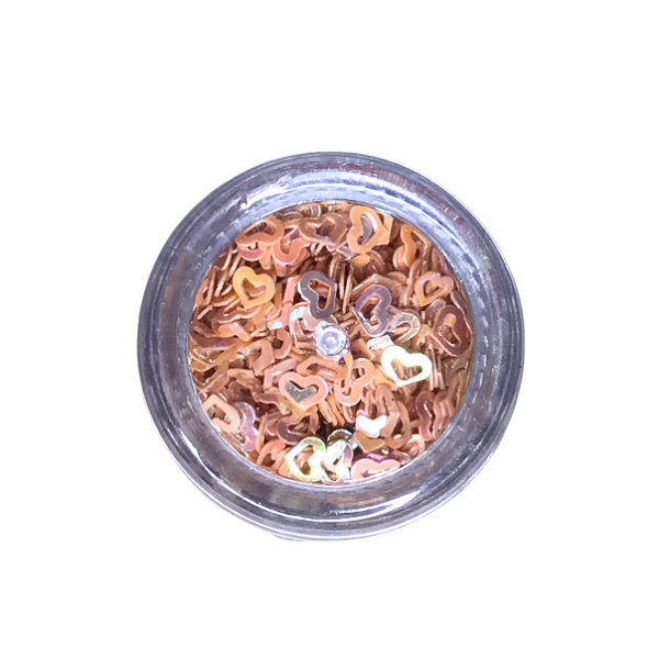 Nailart Open Hearts 3g - Salmon