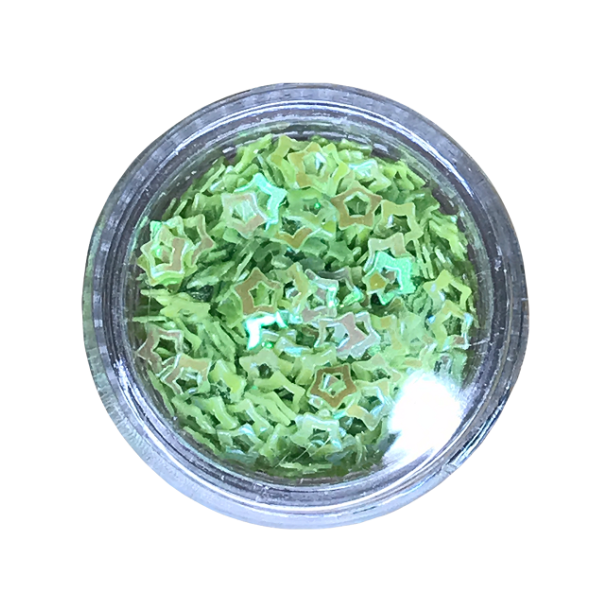 Nailart Open Stars 3g - Grn