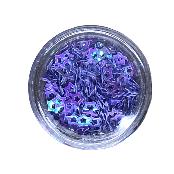 Nailart Open Stars 3g - Lilla