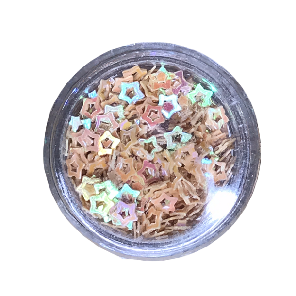 Nailart Open Stars 3g - Salmon