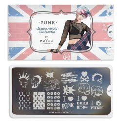 Punk Stamping Plate 07