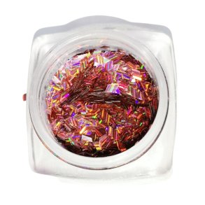 Nailart palietter rudeform 3g - Rosa